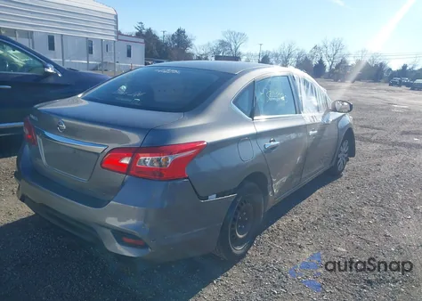 2016 Nissan Sentra S z USA, uszkodzony, nr VIN 3N1AB7AP0GY327391